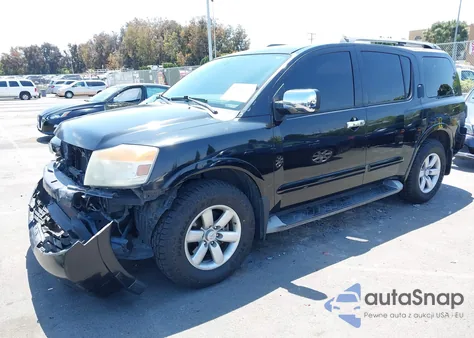 2010 Nissan Armada Se z USA, uszkodzony, nr VIN 5N1AA0ND5AN618301